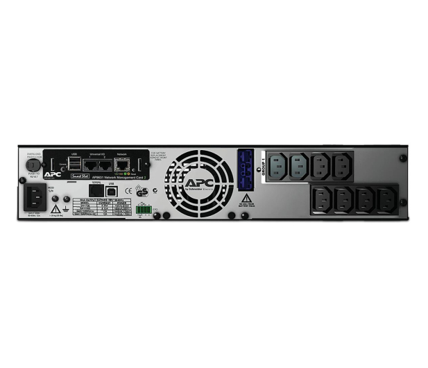 APC SMX750INC SMART X 750VA USB/AP9631/LCD/RT - 546207 - zdjęcie 3